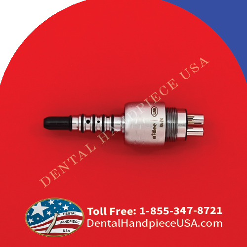 *NEW* A-dec / W&H RA-24 Roto-Quick Fiber Optic 6 Pin Coupler