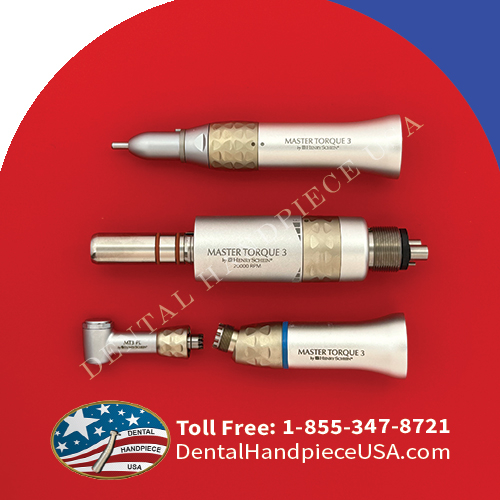 *NEW* Henry Schein Master Torque 3 Low Speed Air Handpiece System | 570-0491